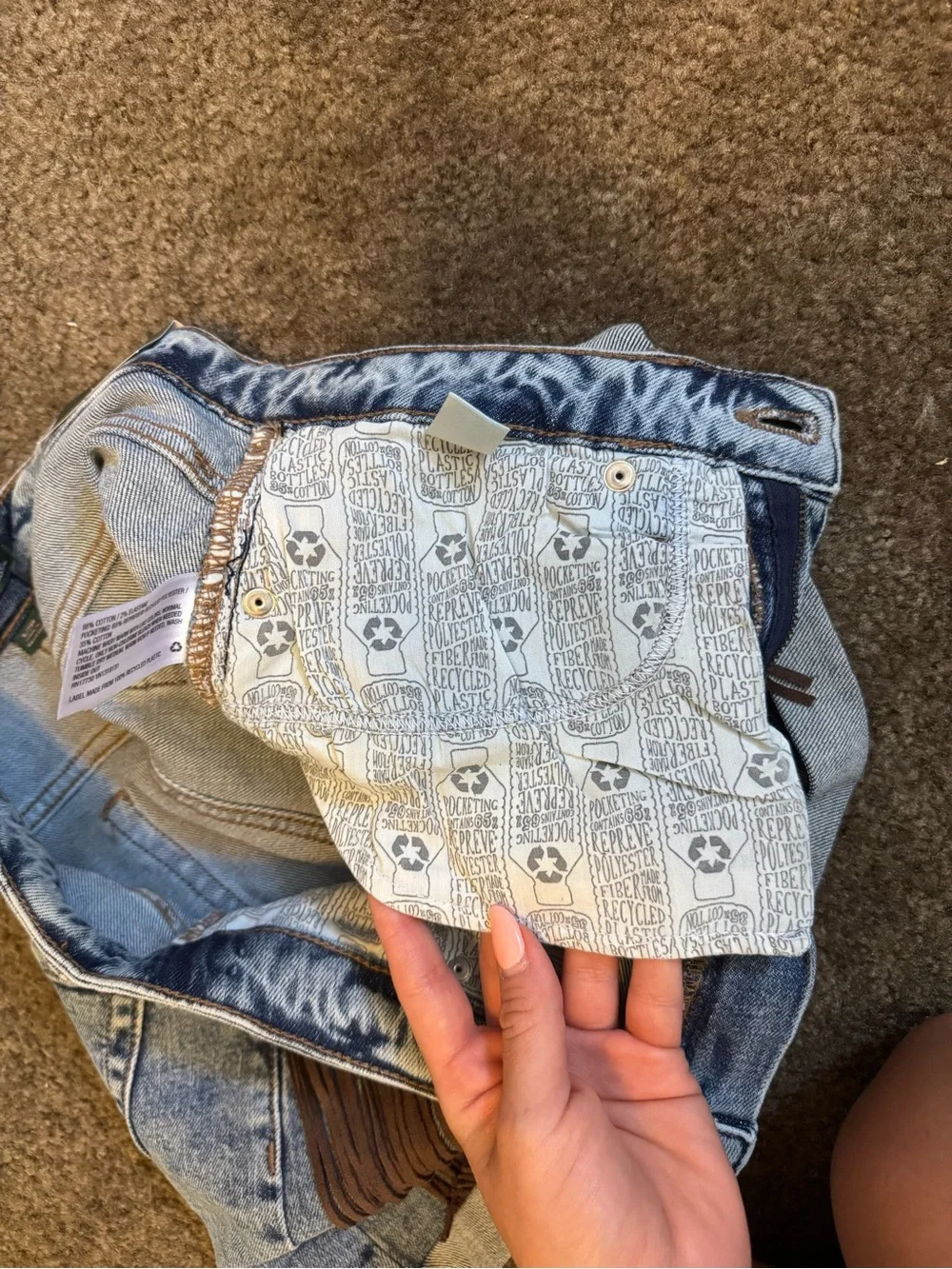 DIY Wild Fable Highest-Rise Denim Shorts Size 6